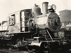 Antique Delaware Lackawanna   Western Railroad Engine Locomotive No  36 Photo