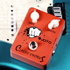 Joyo Classic Chorus Guitar Pedal Full Sounds True Bypass For Electric Guitar
