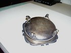 Antique Simpson Hall Miller   Co  Quadruple Silver Plated  Dish With Handle