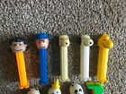 Lot Of Pez 12 Vintage Dispensers Peanuts And Misc Others
