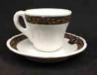 Leverich Towers Hotel Demitasse Set Brooklyn New York Scammell Lamberton China