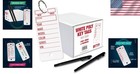 Automotive Service Key Tags - 500 White Pvc Tags With Markers And Rings Included