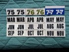 1974 1975 1976 1977 Minnesota License Plate Pair Tags    Ka 7609 With Free Tabs