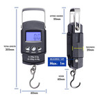 2 Pack Fish Scales  Portable Luggage Weight Scale With Backlit Lcd Display 110lb
