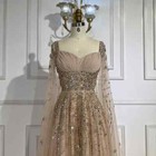 Evening Dresses Luxury Beaded Tassel Formal Occasions Women Wedding Party Dress