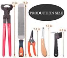 Long River Horse Farrier Hoof Tool Kit   7 Piece    With Carry Bag 
