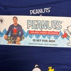 Peanuts Snoopy Holiday Family Pajamas Set Mens 3x Navy Blue Christmas Sleepwear