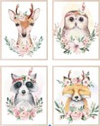  Woodland Girl Nursery Decor  Girl Woodland Decor  Woodland Nursery Decor For 