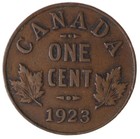 1923 Canada 1 Cent - Vf - Lot 13757