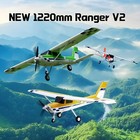 Fms Rc Plane For Beginner 1220mm Ranger Ep V2 With Reflex V3 Rtf For Adults-red