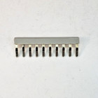 10 Position Terminal Block Jumper Bridge Gray Made In Usa 10 Pin  qty  10 