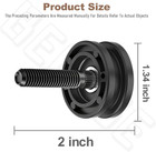 305784005 305784001 Tile Saw Roller Assembly For Ridgid 7  Tile Saw And Ryobi Dt