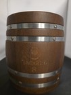 Rare 2014 Vintage Bacardi Rum Barrel Mini Ice Chest  some Wear 