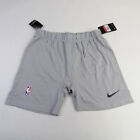 Nike Nba Authentics Dri-fit Athletic Shorts Men s Light Gray New With Tags