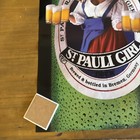 Vintage Poster 20   x30    St Pauli Girl Beer Barton Chicago Ad Germany Model