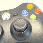 Microsoft Xbox 360 Wireless Controller Black Model 1403 Oem Official No Battery