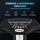 Zelus Whole Body Vibration Plate  500w  99 Levels 3 Preset Modes  330lb - Black