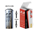 60 5 60 5  Uf Mfd 370-440 V Ac  10x  High Quality Dual Run Capacitor Cbb65-r