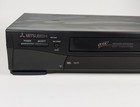 Mitsubishi Hs-u446 Vhs Vcr Hi-fi Player Recorder With Remote Tested Working
