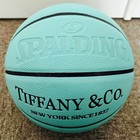 Tiffany   Co X Spalding Basketball 2021 Tokyo Big Sight Limited Edition Blue New