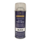 Color Spray For Leather  Plastic  Vinyl - 12 Oz Black Dye  Nu-life Finish