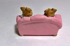 Wee Forest Folk First Date Pink Sofa M-134 1986 Retired