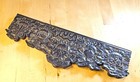 Chinese Carved Zitan Wood Relief Panel Vintage 14   
