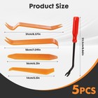 5pcs Bicycle Tire Levers Tire Lever Tyre Remover Clamp Mountain Bike Repair Tool