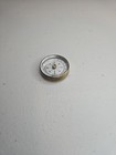 Rare Vintage Germany Brass Pocket Compass - Beveled Glass