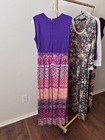 Vintage 60s 70s Maxi Dress Lot 5 Prints Cottagecore Prairie Boho Hippie