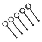 5pcs    finger Strengthener Band 60lb Silicone Elastic Finger Extensor Exerciser