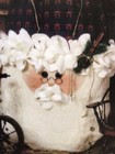 Pattern Primitive Santa Claus Doll Goodie Bag Display New Happy Hollow Designs
