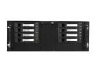Istarusa D-410-b8sa Silver Zinc-coated Steel 4u Rackmount Server Case