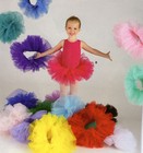 3 Layer Organdy Ballet Tutu Pullup Elastic Band Many Color Choices Girls Szs