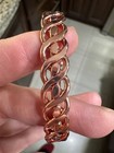 Heavy Twist Pure Copper Magnetic Bracelet Arthritis Pain Therapy Cuff Bangle