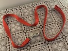 Nylon Dog Leash Obedience Recall 6 Foot Feet Training Lead  Red 1  Inch Wide