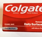 2 Colgate Optic White Stain Fighter Toothpaste Clean Mint Paste With Baking Soda