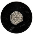 1131-1141 Denar Hungary Medieval Silver Coin Crusaders Templar Cross Ngc Au58