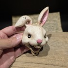 Antique Vintage Style Cast Iron Folk Art Rabbit Wall Mount Bottle Opener