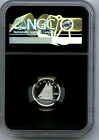 2023 Canada 10 Cent Silver Proof Ngc Pf70 Ucam Queen Elizabeth Ii Reign Dime Fr