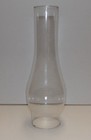 3  X 10  Clear Glass Slim Oil Kerosene Lamp Chimney For  2 Burner New 57946jb 