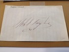 Robert Taylor Autograph With Bonus Photo
