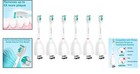 6 Count Philips Sonicare Replacement Brush Heads - Clinically Proven Cleaning