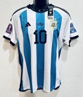 Lionel  Messi Signed Argentina World Cup 2022 Jersey Bas Coa