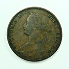1864 F vf Canada New Brunswick One Cent