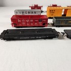 Vintage Ho Scale Model Train Car Mixed Lot Of 12 Rail Cars Caboose       Fastshp