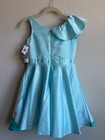 Nwt Genuine Disney Store Disney Frozen Girls Party Dress Size 7 8 Embroidery