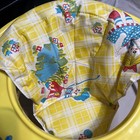 Vintage 1970s Graco Round About Infant Baby Walker On Wheels Yellow Foldable Htf