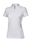 Equiline  New  Short Sleeve Show Shirt  White  Medium  Msrp  199