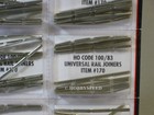 Atlas Ho Code 83 To 100 Universal Rail Joiners Nickel Silver Train Track Atl170